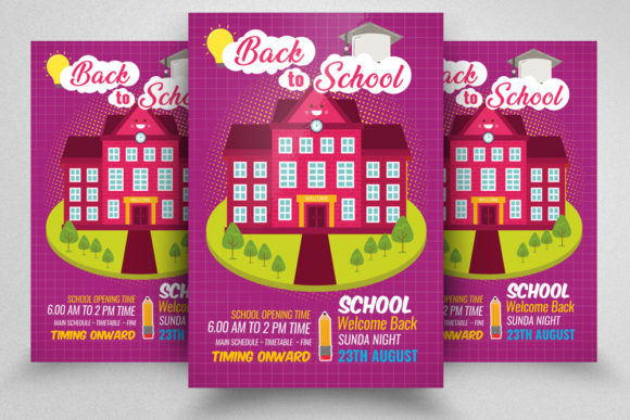 Back 2 School Flyer Psd: A Professional Tool for Effective Marketing