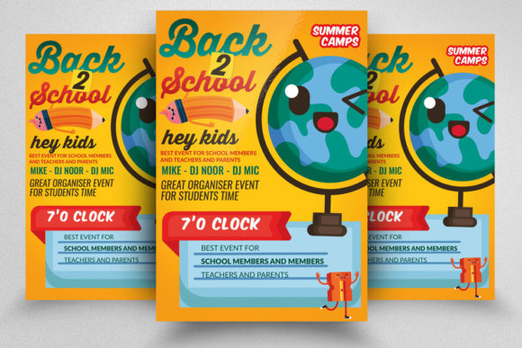 Back 2 School Template: A Comprehensive Evaluation for Designers and Educators