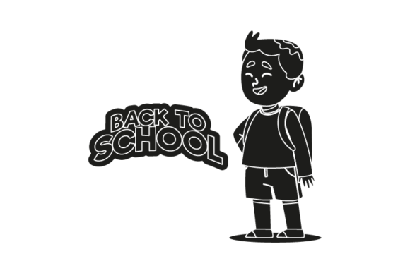 Back School Card Illustrations
