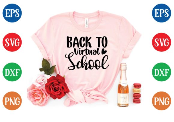 Back to Virtual School Svg: A Creative Design for Every Project