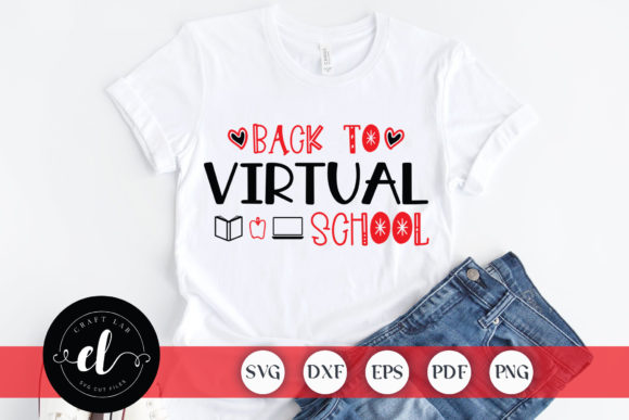 Back to Virtual School, Teacher SVG