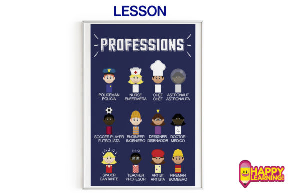 Professions Lesson for Kids to Learn
