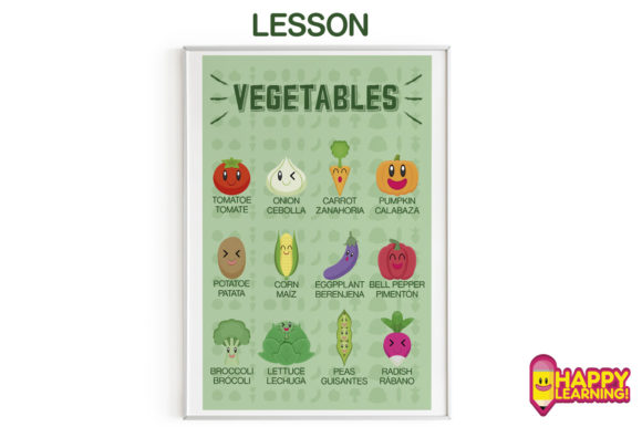 Vegetables Lesson for Kids to Learn: A Fun and Educational Resource for Young Learners